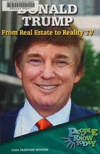 Cover of Donald trump by Sara McIntosh Wooten