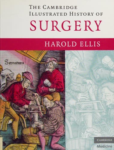 Cover of The Cambridge illustrated history of surgery by Harold Ellis