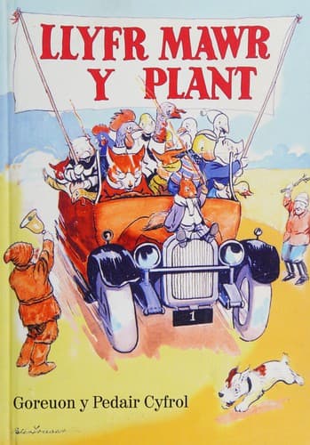 Cover of Llyfr Mawr y Plant by Jennie Thomas