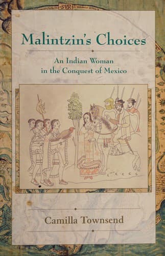 Cover of Malintzin's choices by Camilla Townsend