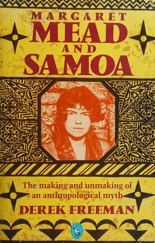 Cover of Margaret Mead and Samoa by Derek Freeman