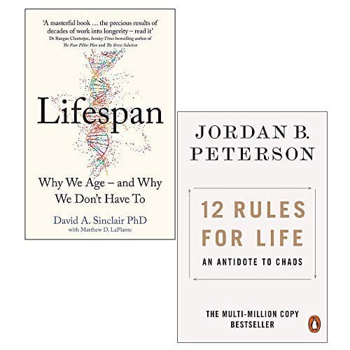 Cover of 12 Rules for Life: An Antidote to Chaos by Jordan B. Peterson