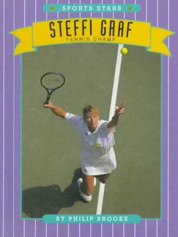 Cover of Steffi Graf, tennis champ by Philip Brooks