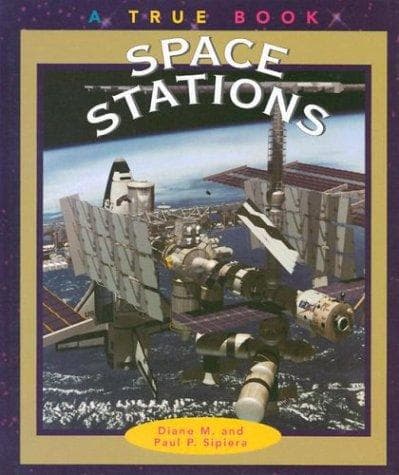 Cover of Space stations by Diane M. Sipiera