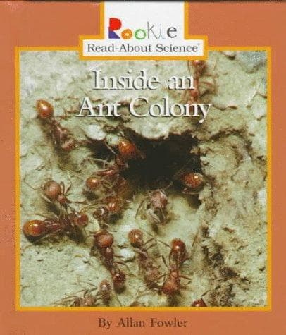 Cover of Inside an ant colony by Allan Fowler