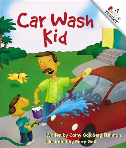 Cover of Car wash kid by Cathy Goldberg Fishman