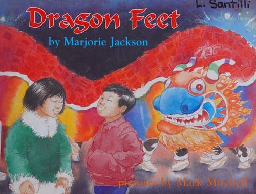 Cover of Dragon feet by Marjorie Jackson