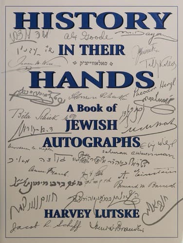 Cover of History in their hands by Harvey Lutske