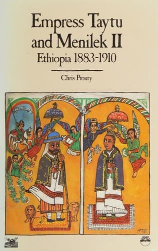 Cover of Empress Taytu and Menilek II by Chris Prouty