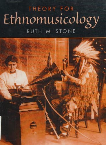 Cover of Theory for ethnomusicology by Ruth M Stone