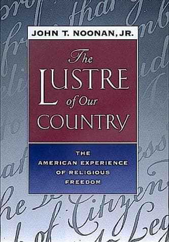 Cover of The lustre of our country by John Thomas Noonan, Jr