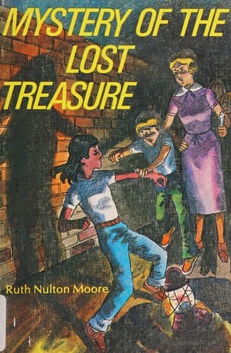 Cover of Mystery of the lost treasure by Ruth Nulton Moore
