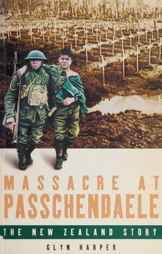 Cover of Massacre at Passchendaele by Glyn Harper