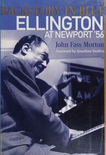 Cover of Backstory in blue by John Fass Morton
