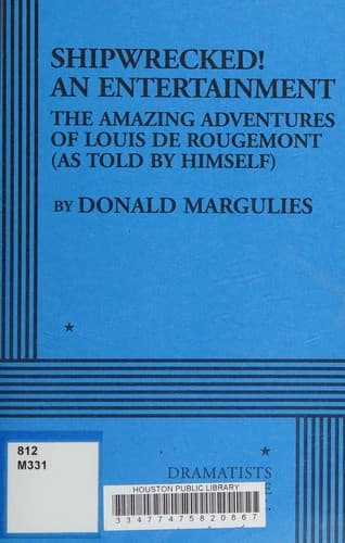 Cover of Shipwrecked! by Donald Margulies