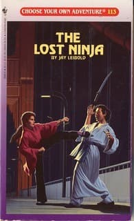 Cover of Choose Your Own Adventure - The Lost Ninja by Jay Leibold