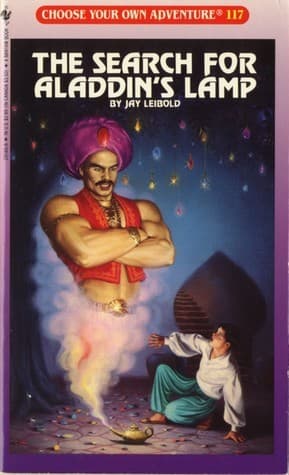 Cover of Choose Your Own Adventure - The Search for Aladdin's Lamp by Jay Leibold