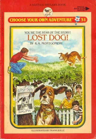 Cover of Lost dog! by R. A. Montgomery