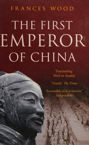 Cover of The first emperor of China by Frances Wood