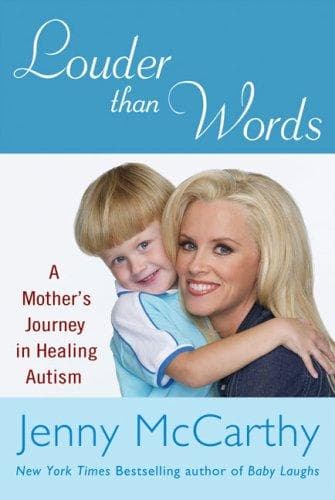 Cover of Louder Than Words by Jenny McCarthy