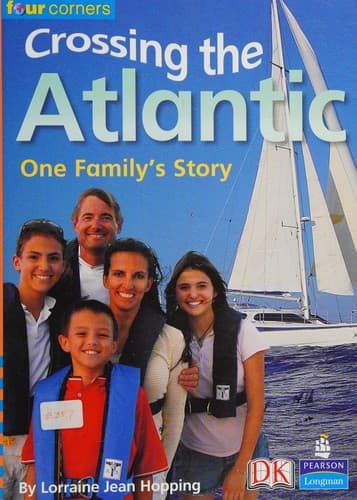 Cover of Crossing the Atlantic by Lorraine Jean Hopping