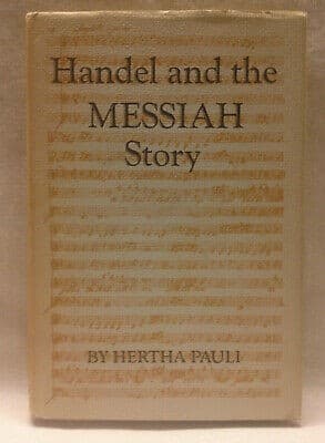 Cover of Handel and the Messiah story by Pauli Hertha
