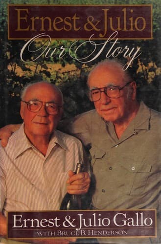 Cover of Ernest and Julio by Ernest Gallo