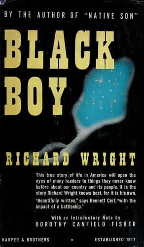 Cover of Black Boy by Richard Wright