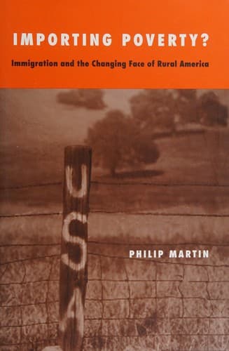 Cover of Importing poverty by Martin, Philip L