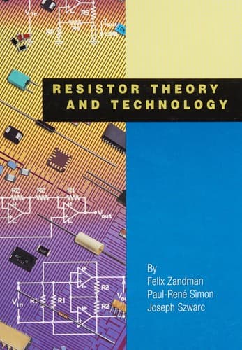 Cover of Resistor theory and technology by Felix Zandman