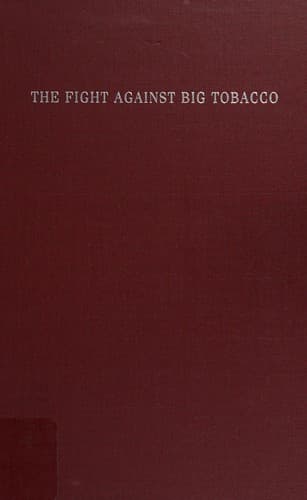 Cover of The fight against big tobacco by Mark Wolfson