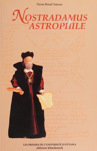 Cover of Nostradamus astrophile by Pierre Brind'Amour