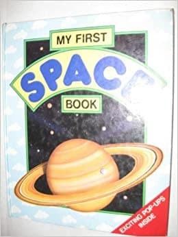 Cover of My first space book by Geraldine McCaughrean