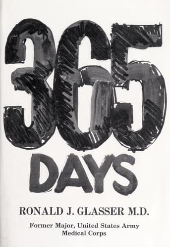 Cover of Three hundred and sixty-five days by Ronald J. Glasser
