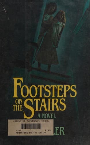 Cover of Footsteps on the stairs by C. S. Adler
