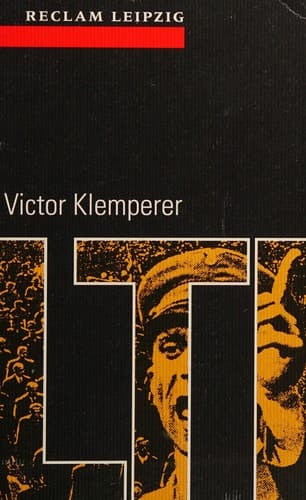 Cover of LTI. Notizbuch eines Philologen by Victor Klemperer