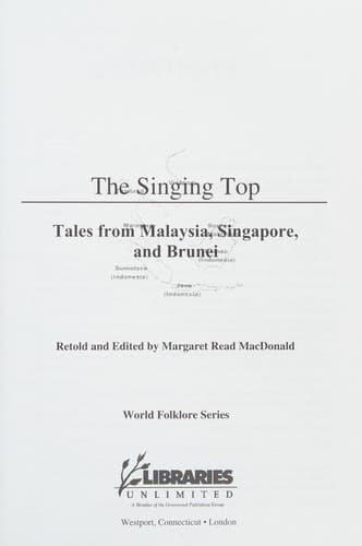 Cover of The singing top by MacDonald, Margaret Read