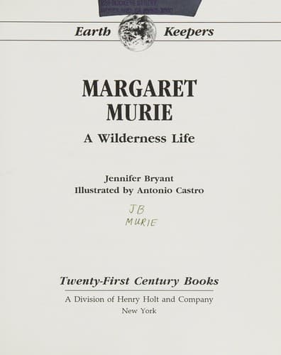 Cover of Margaret Murie by Jennifer Bryant