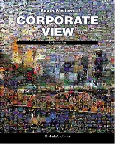 Cover of South-Western corporate view by Karl Barksdale
