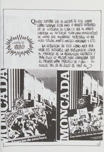 Cover of Lastima de Cuba by Rius