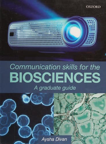 Cover of Communication skills for the biosciences by Aysha Divan