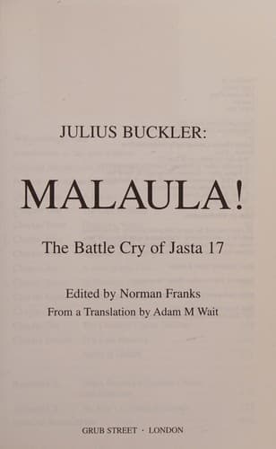 Cover of Julius Buckler by Julius Buckler