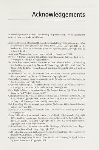 Cover of Sacred Scriptures of the world religions by Joan A. Price
