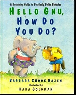 Cover of Hello Gnu, how do you do? by Barbara Shook Hazen