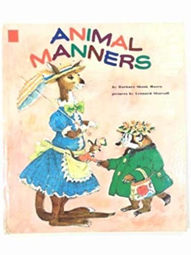 Cover of Animal manners by Barbara Shook Hazen