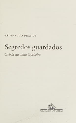 Cover of Segredos guardados by J. Reginaldo Prandi