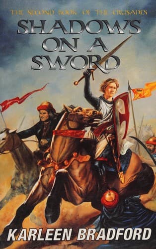 Cover of Shadows on a sword by Karleen Bradford