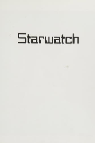 Cover of Starwatch by David Baker