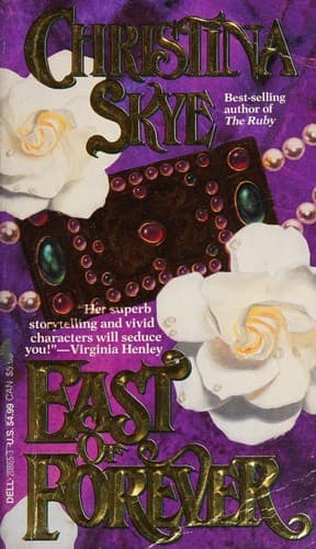 Cover of East of forever by Christina Skye