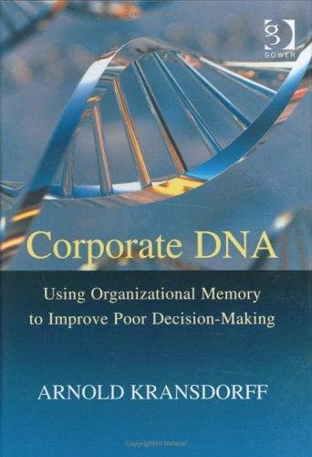 Cover of Corporate DNA by Arnold Kransdorff